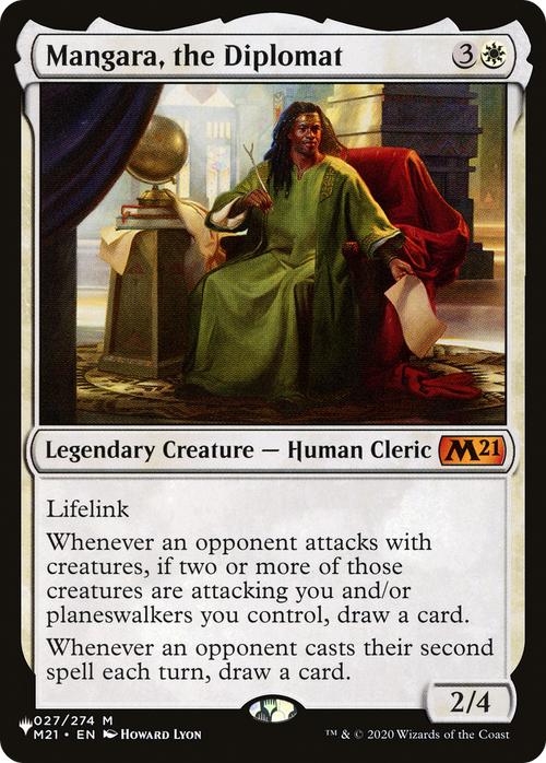 Mangara, the Diplomat (LIST-M21-27) - The List Reprints