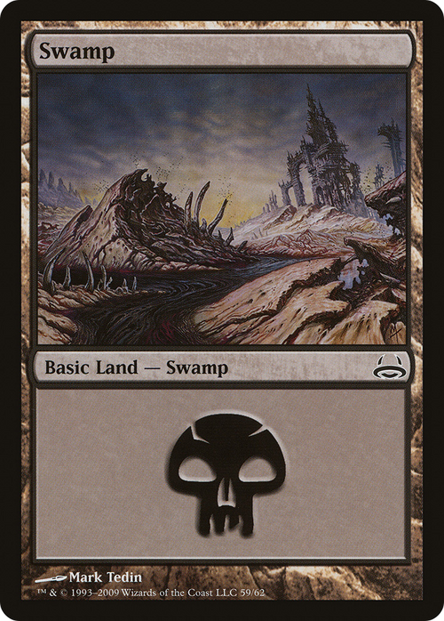 Swamp (59) (DDC-059) - Duel Decks: Divine vs. Demonic
