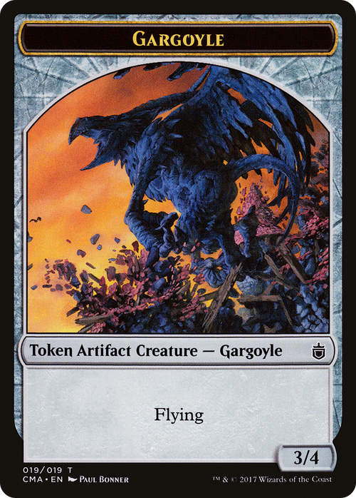 Gargoyle Token (019) (CMA-019) - Commander Anthology Tokens