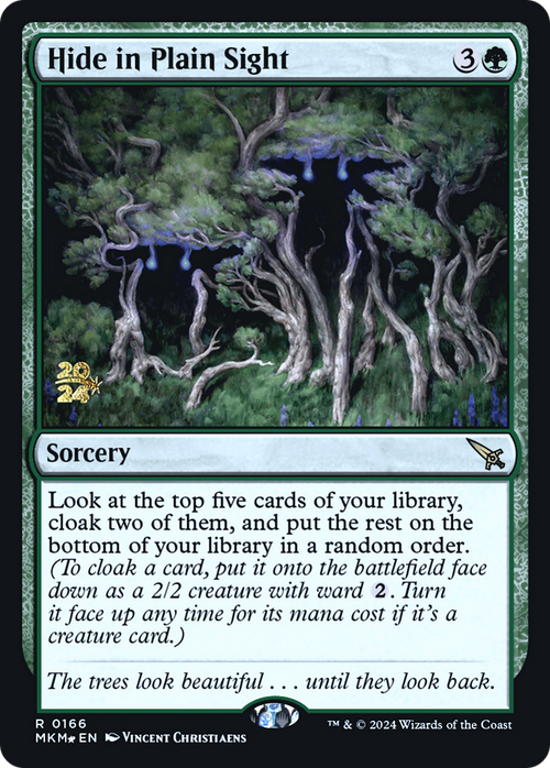 Hide in Plain Sight (PRE-166) - Murders at Karlov Manor Promos Foil