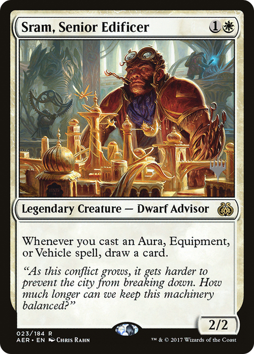 Sram, Senior Edificer (PPKHM-) - Aether Revolt Promos Foil