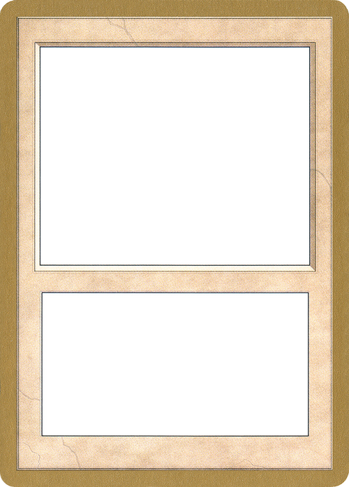 2002 World Championship Blank Card (WCD-) - World Championship Decks 2002