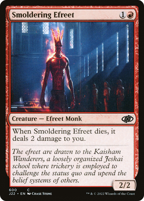 Smoldering Efreet (J22-600) - Jumpstart 2022