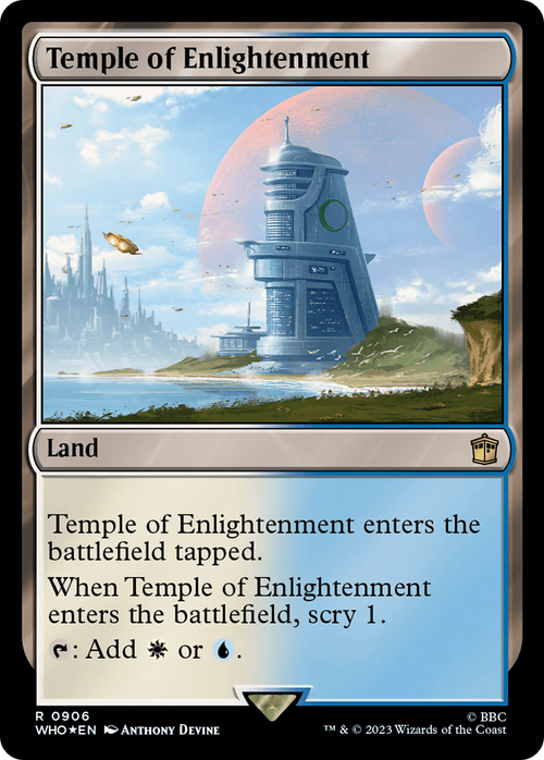 Temple of Enlightenment (Surge Foil) (WHO-906) - Doctor Who Foil