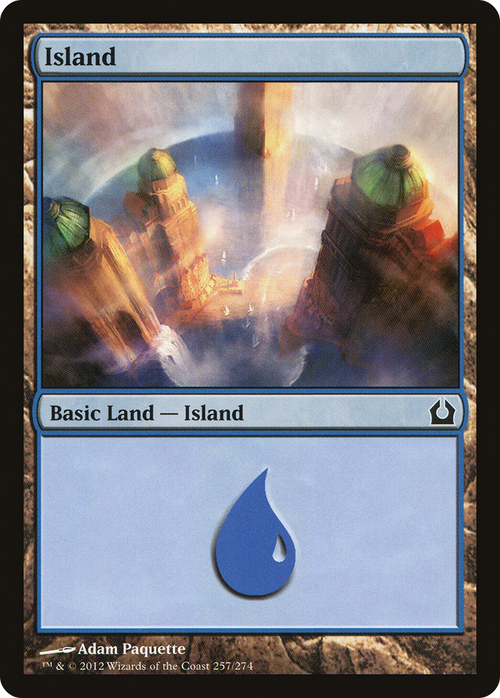 Island (257) (RTR-257) - Return to Ravnica