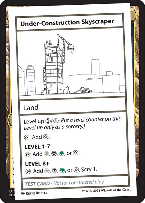 Under-Construction Skyscraper (MB2PC-) - Mystery Booster 2