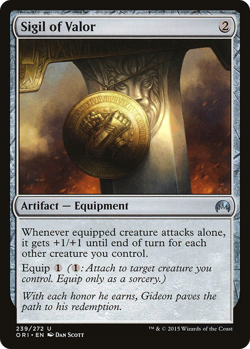Sigil of Valor (ORI-239) - Magic Origins