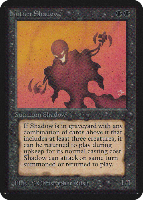 Nether Shadow (LEA-) - Limited Edition Alpha
