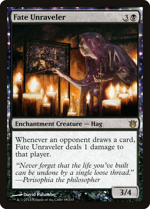 Fate Unraveler (BNG-068) - Born of the Gods: (enchantment) Foil