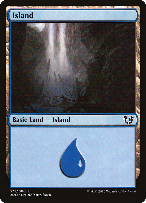 Island (071) (DDQ-071) - Duel Decks: Blessed vs. Cursed
