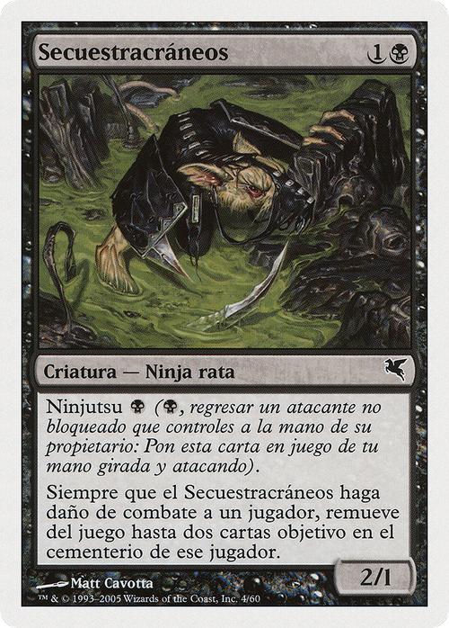 Skullsnatcher (French) - "Profanateur de crane" (A4) (PSAL-0A4) - Salvat 2005