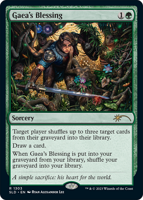Gaea's Blessing (SLD-1303) - Secret Lair Drop Foil