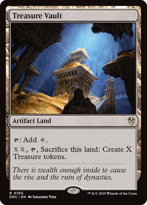 Treasure Vault (DRC-180) - Commander: Aetherdrift