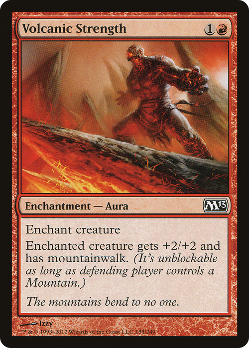 Volcanic Strength (M13-155) - Magic 2013