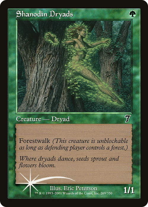 Shanodin Dryads (7ED-269) - 7th Edition