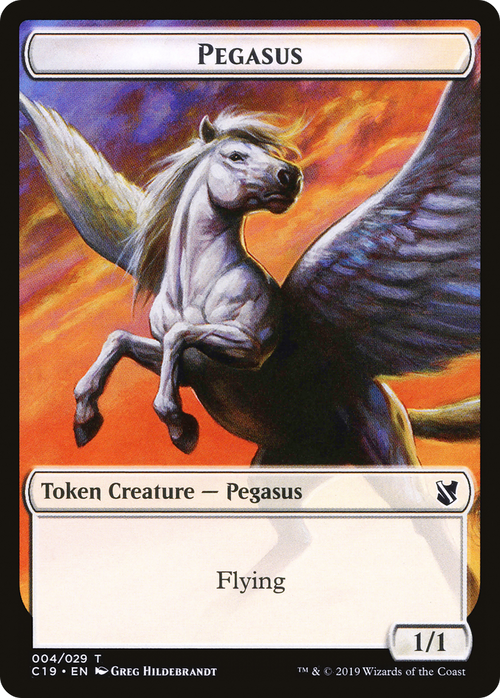Pegasus (TC19-004) - Commander 2019 Tokens