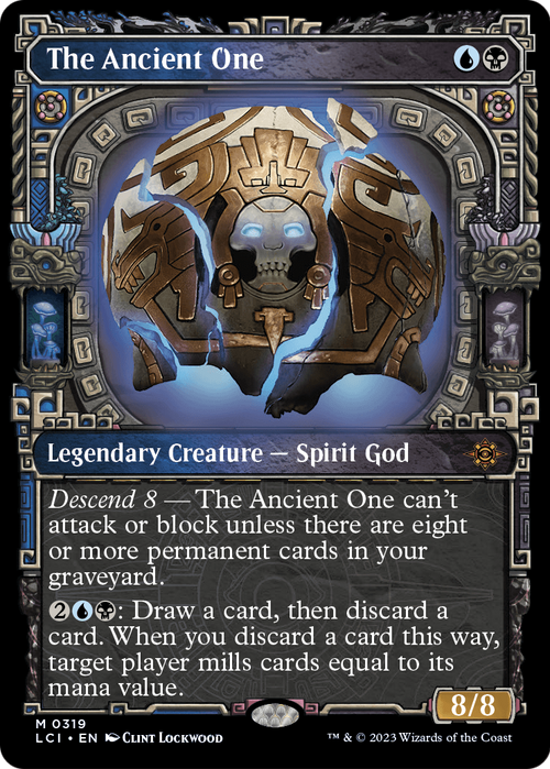 The Ancient One (Showcase) (LCI-319) - The Lost Caverns of Ixalan: (Showcase) Foil