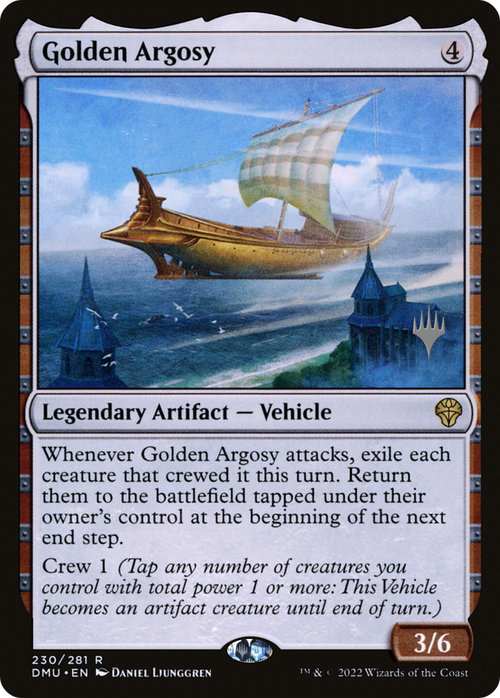 Golden Argosy (PPDMU-230) - Dominaria United Promos Foil