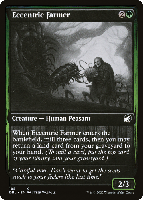 Eccentric Farmer (DBL-185) - Innistrad: Double Feature
