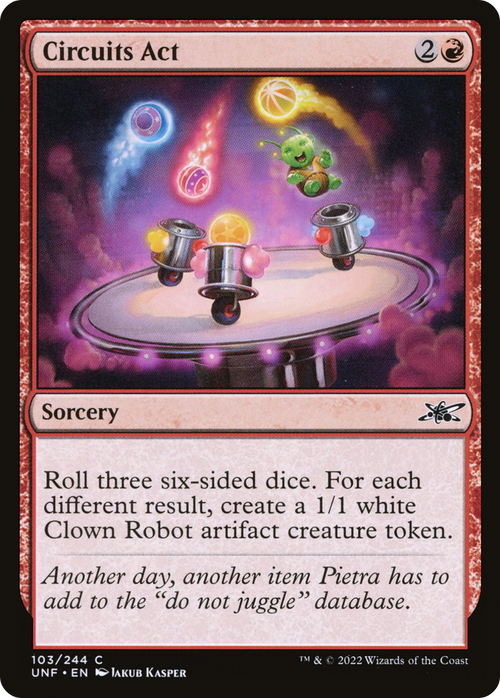 Circuits Act (UNF-103) - Unfinity Foil