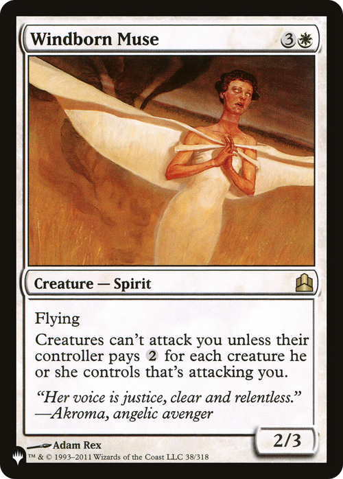 Windborn Muse (LIST-CMD-38) - The List