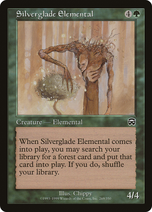 Silverglade Elemental (MMQ-269) - Mercadian Masques