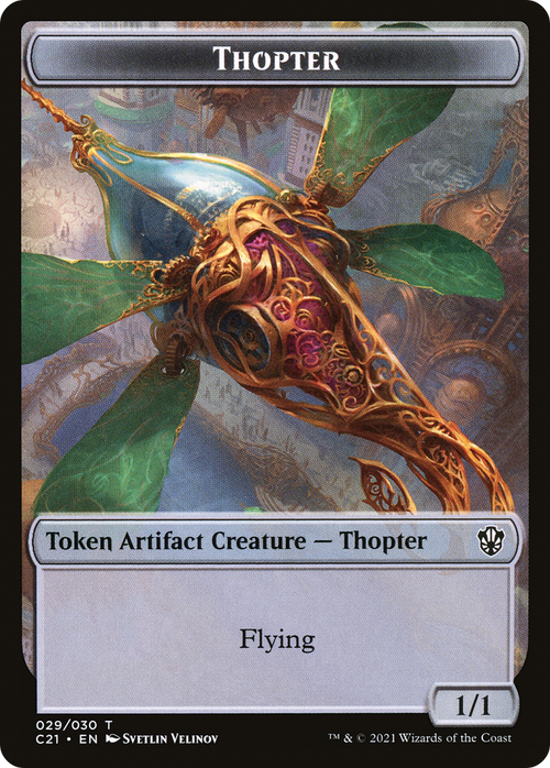 Thopter (TC21-029) - Commander 2021 Tokens
