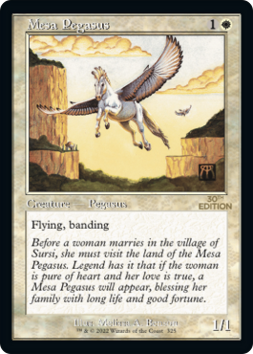 Mesa Pegasus (Retro Frame) (30A-325) - 30th Anniversary Edition