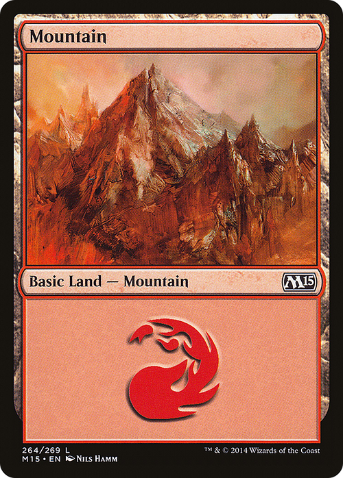 Mountain (264) (M15-264) - Magic 2015 Foil