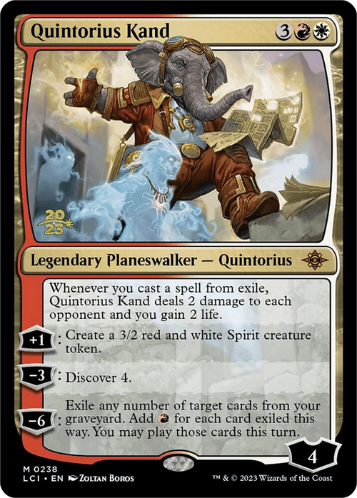 Quintorius Kand (PRE-238) - The Lost Caverns of Ixalan Promos Foil