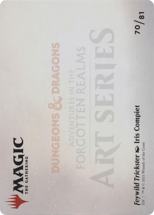 Feywild Trickster // Feywild Trickster (AAFR-070) - Adventures in the Forgotten Realms Art Series (Borderless) Foil