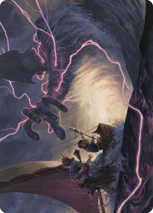 Hall of Storm Giants // Hall of Storm Giants (AAFR-054) - Adventures in the Forgotten Realms Art Series (Borderless) Foil