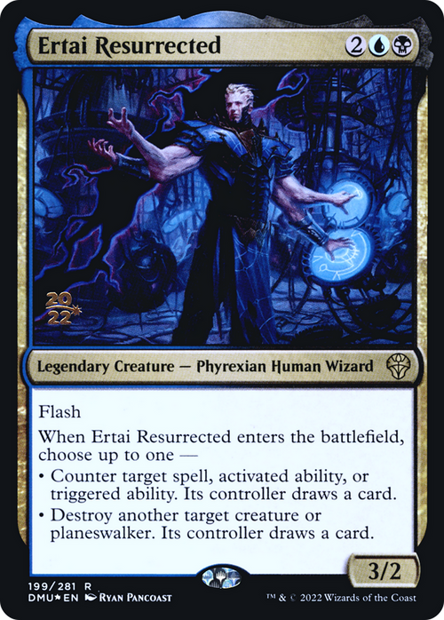 Ertai Resurrected (PRE-199) - Dominaria United Promos Foil