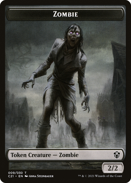 Zombie (TC21-009) - Commander 2021 Tokens