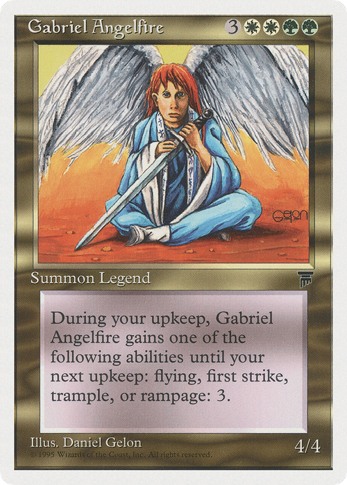 Gabriel Angelfire (CHR-) - Chronicles
