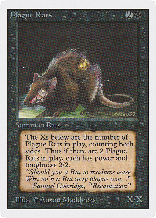 Plague Rats (2ED-) - Unlimited Edition