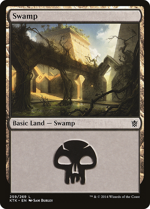 Swamp (259) (KTK-259) - Khans of Tarkir