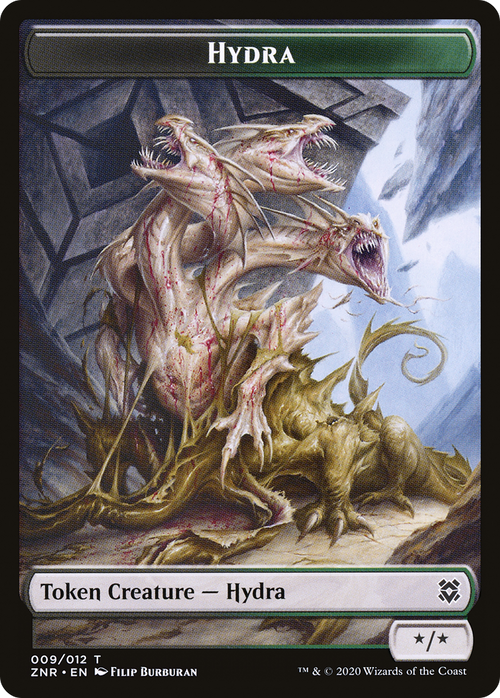Hydra (TZNR-009) - Zendikar Rising Tokens Foil