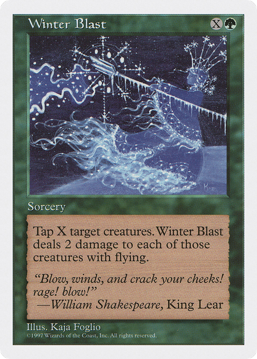 Winter Blast (5ED-) - Fifth Edition