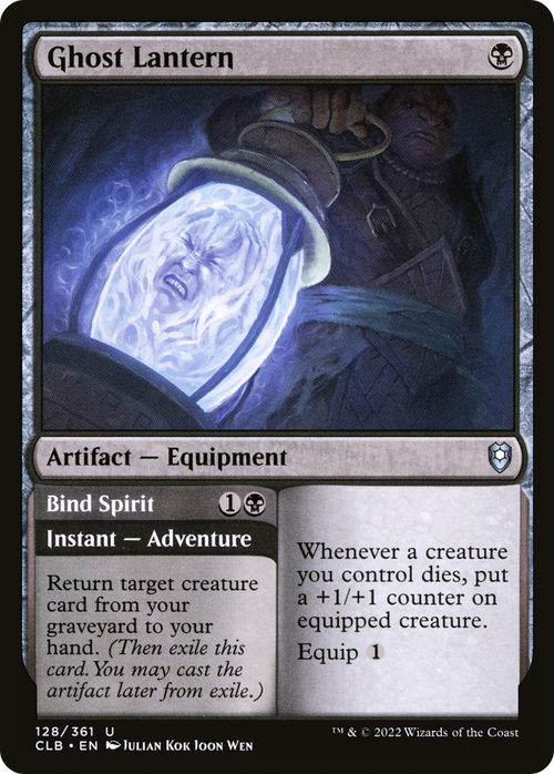 Ghost Lantern (CLB-128) - Commander Legends: Battle for Baldur's Gate