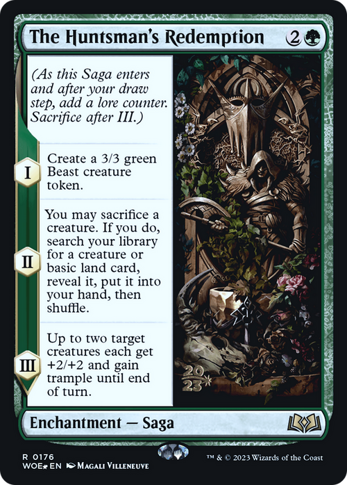 The Huntsman's Redemption (PRE-176) - Wilds of Eldraine Promos Foil