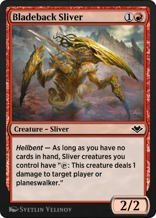Bladeback Sliver (J21-417) - Jumpstart: Historic Horizons