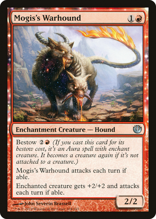 Mogis's Warhound (JOU-104) - Journey into Nyx: (enchantment)