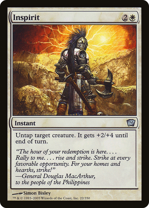 Inspirit (9ED-022) - 9th Edition Foil