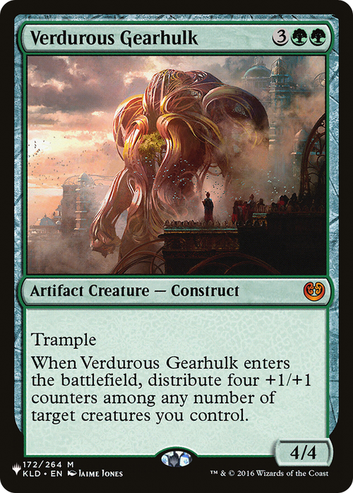 Verdurous Gearhulk (LIST-172/264) - The List