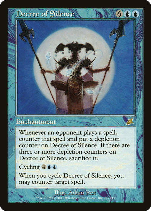 Decree of Silence (SCG-032) - Scourge