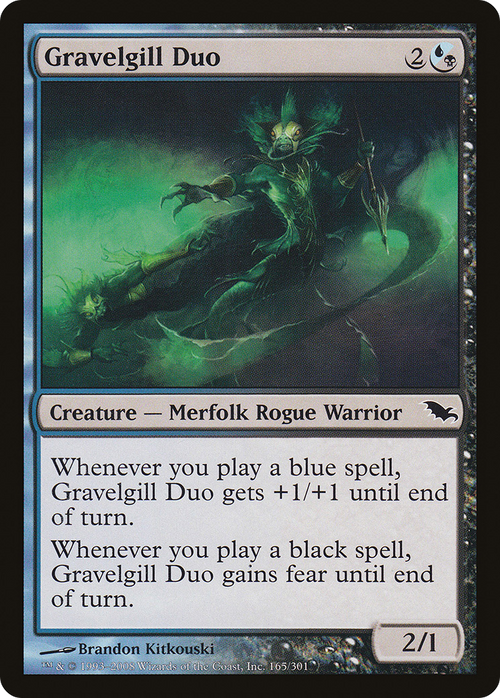 Gravelgill Duo (SHM-165) - Shadowmoor Foil
