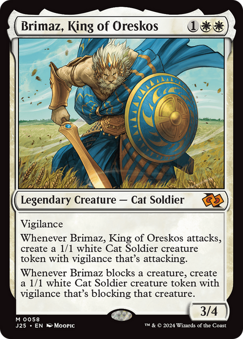Brimaz, King of Oreskos (Anime) (J25-058) - Foundations Jumpstart