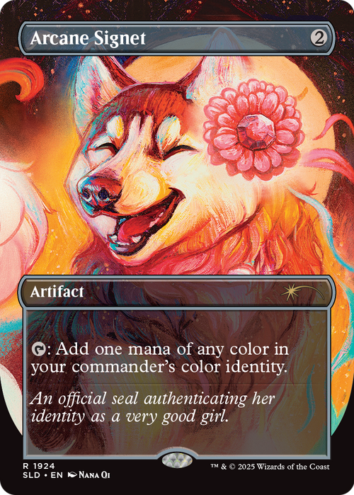 Arcane Signet (SLD-1924) - Secret Lair Drop (Borderless) Foil