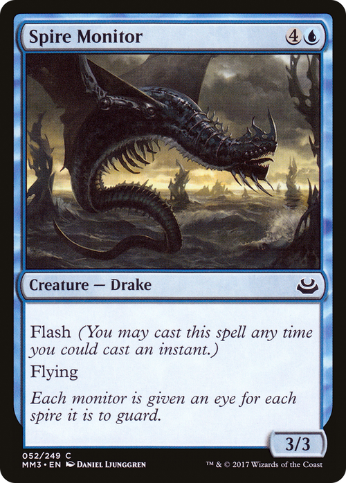 Spire Monitor (MM3-052) - Modern Masters 2017 Foil
